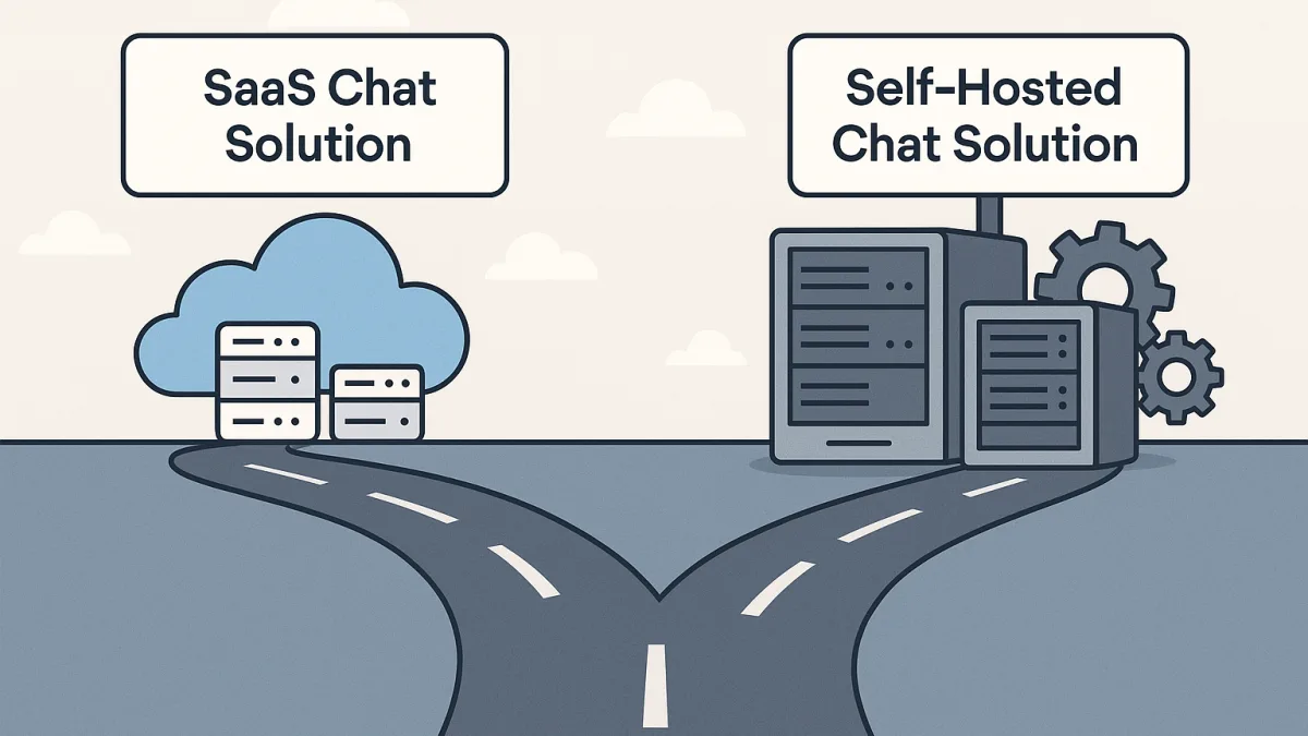 Navigating SaaS vs. Self-Hosted Chat Solutions